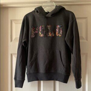 Polo Ralph Lauren Women’s black hoodie Sz Small.  NWOT